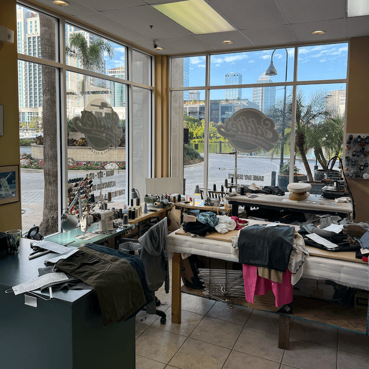 DDT Alterations workspace and studio